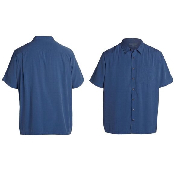 5.11 Tactical series men's blue Cover shirt Size XL Button front short Sleeves - Picture 1 of 9